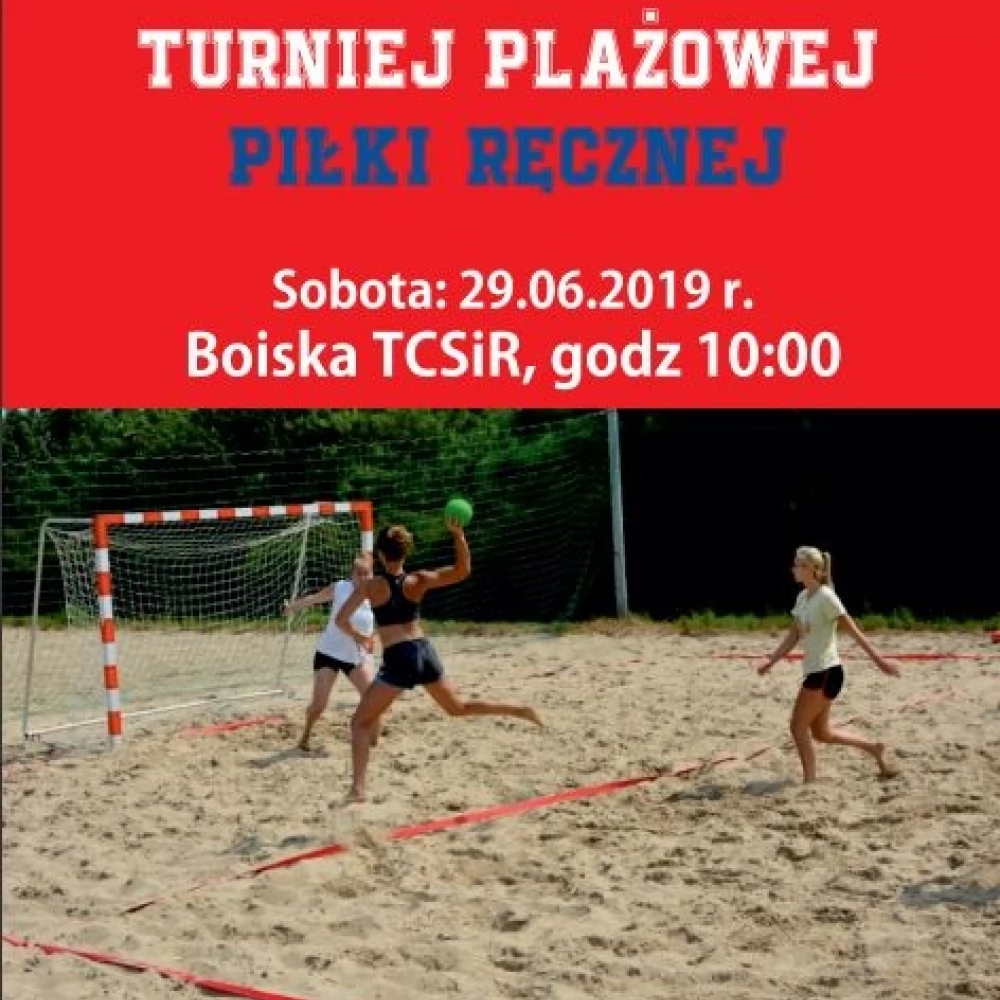Turniej piłki Ręcznej Plażowej