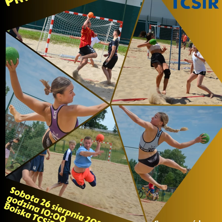 Turniej piłki ręcznej plażowej