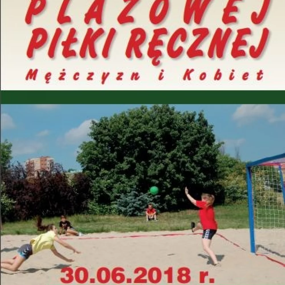 Turniej piłki ręcznej plażowej