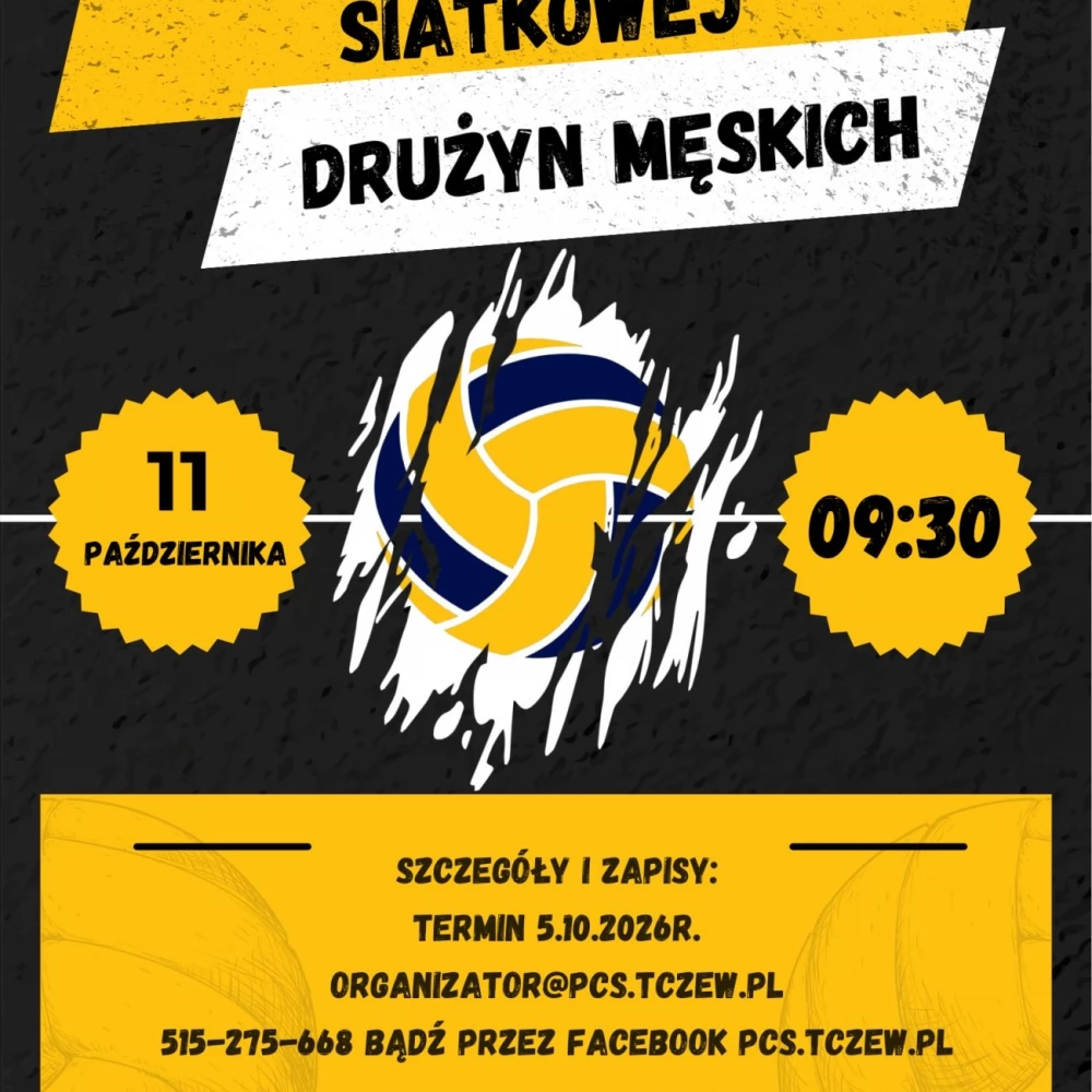 Turniej Piłki Siatkowej Drużyn Męskich