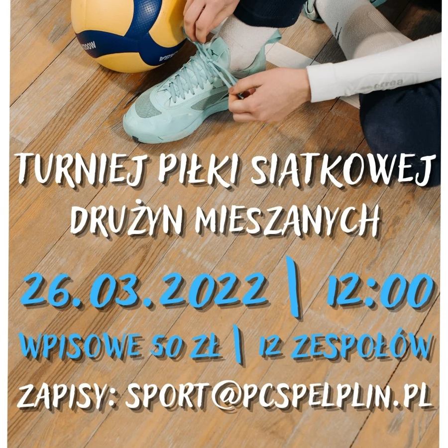 Turniej Piłki Siatkowej drużyn mieszanych
