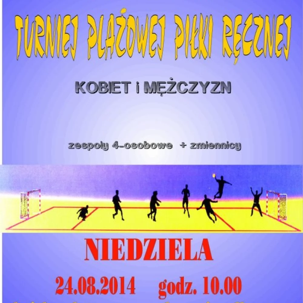 Turniej Plażowej Piłki Ręcznej