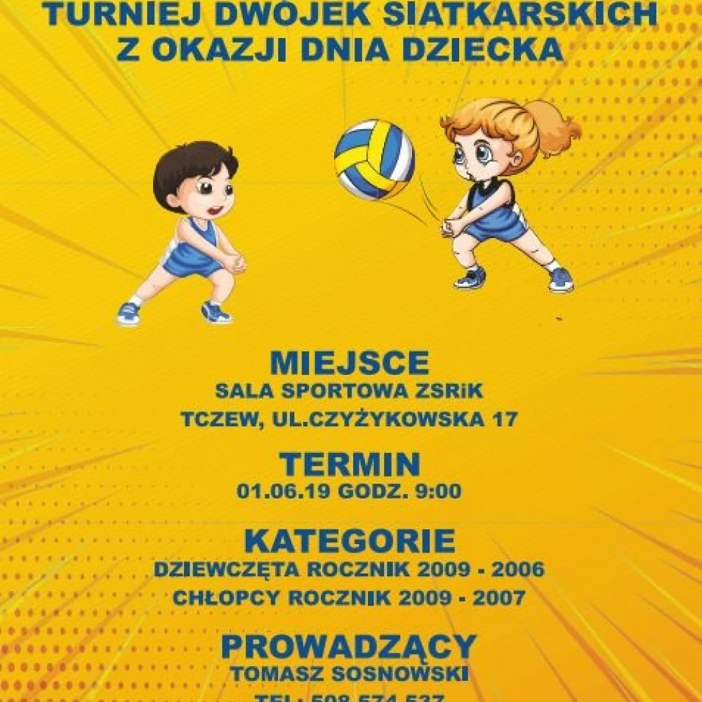 Turniej siatkówki dla dzieci