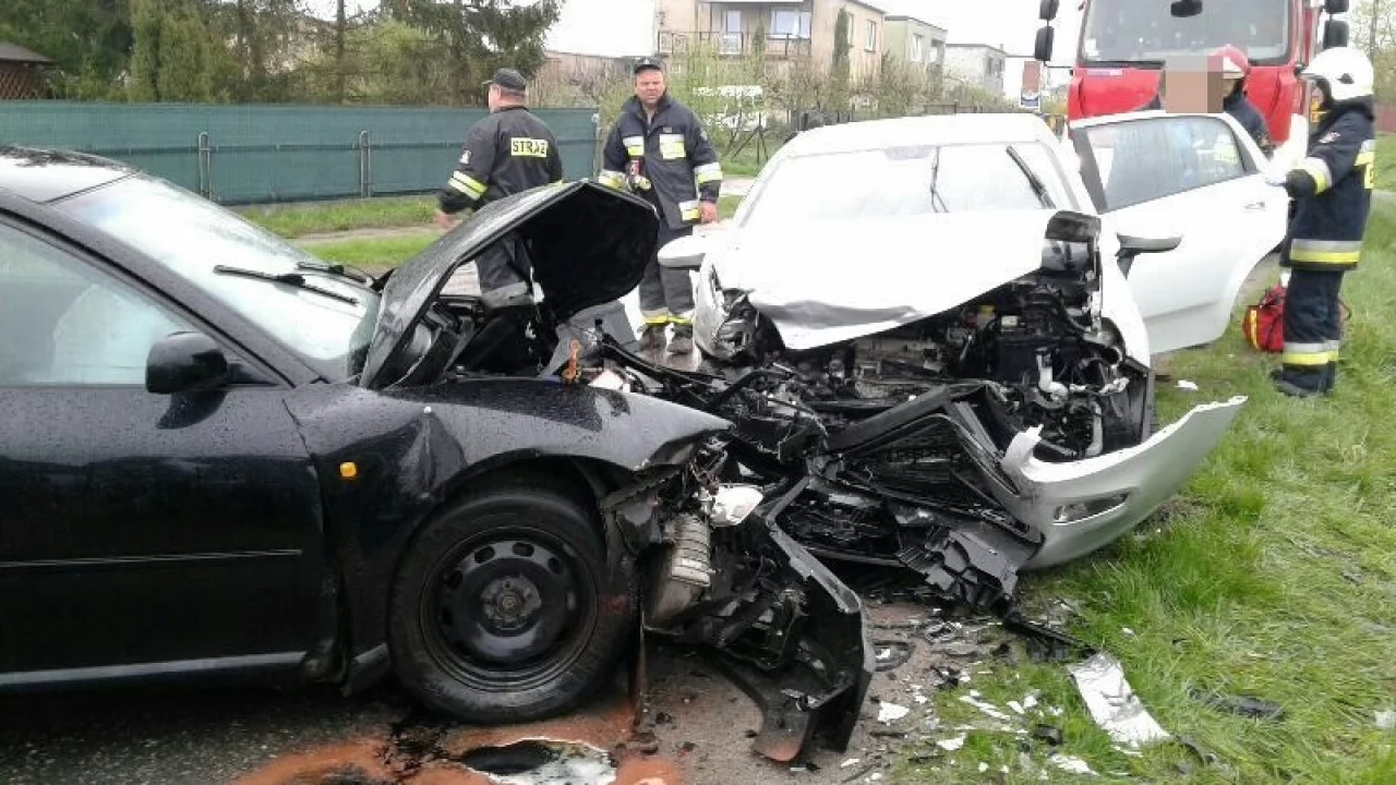 Turze. Wypadek na drodze wojewódzkiej