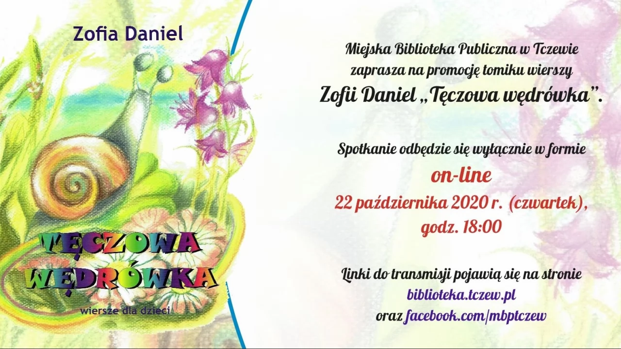 Udajmy się na "Tęczową wędrówkę" z Zofią Daniel i tczewską biblioteką