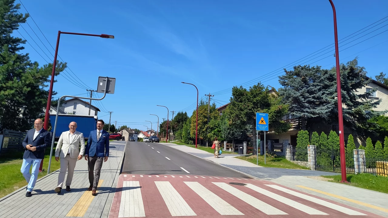 Ul. Kossaka po remoncie. Zakończył się pierwszy etap