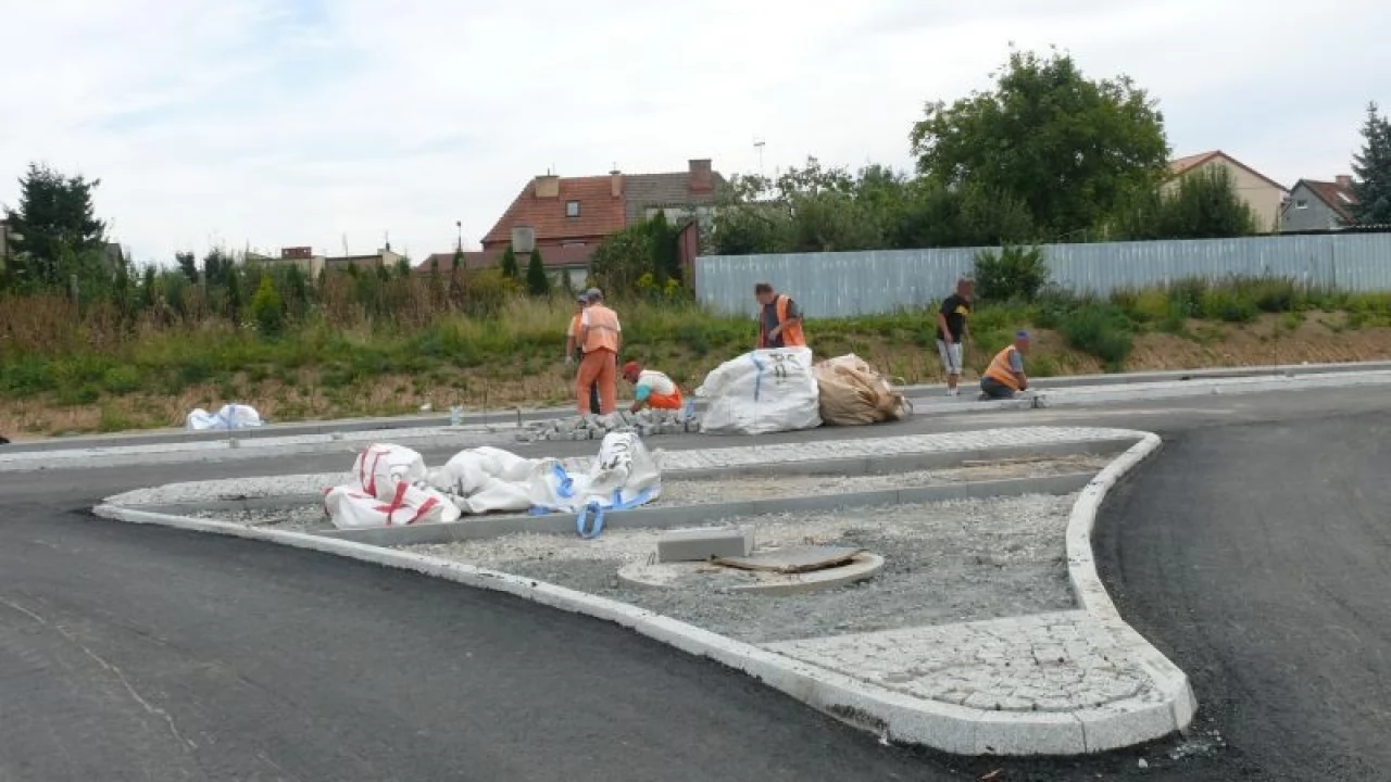 Ul. Nowosuchostrzycka. Prace wchodzą w ostatni etap