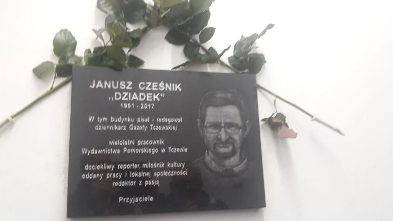 Upamiętniono Janusza Cześnika