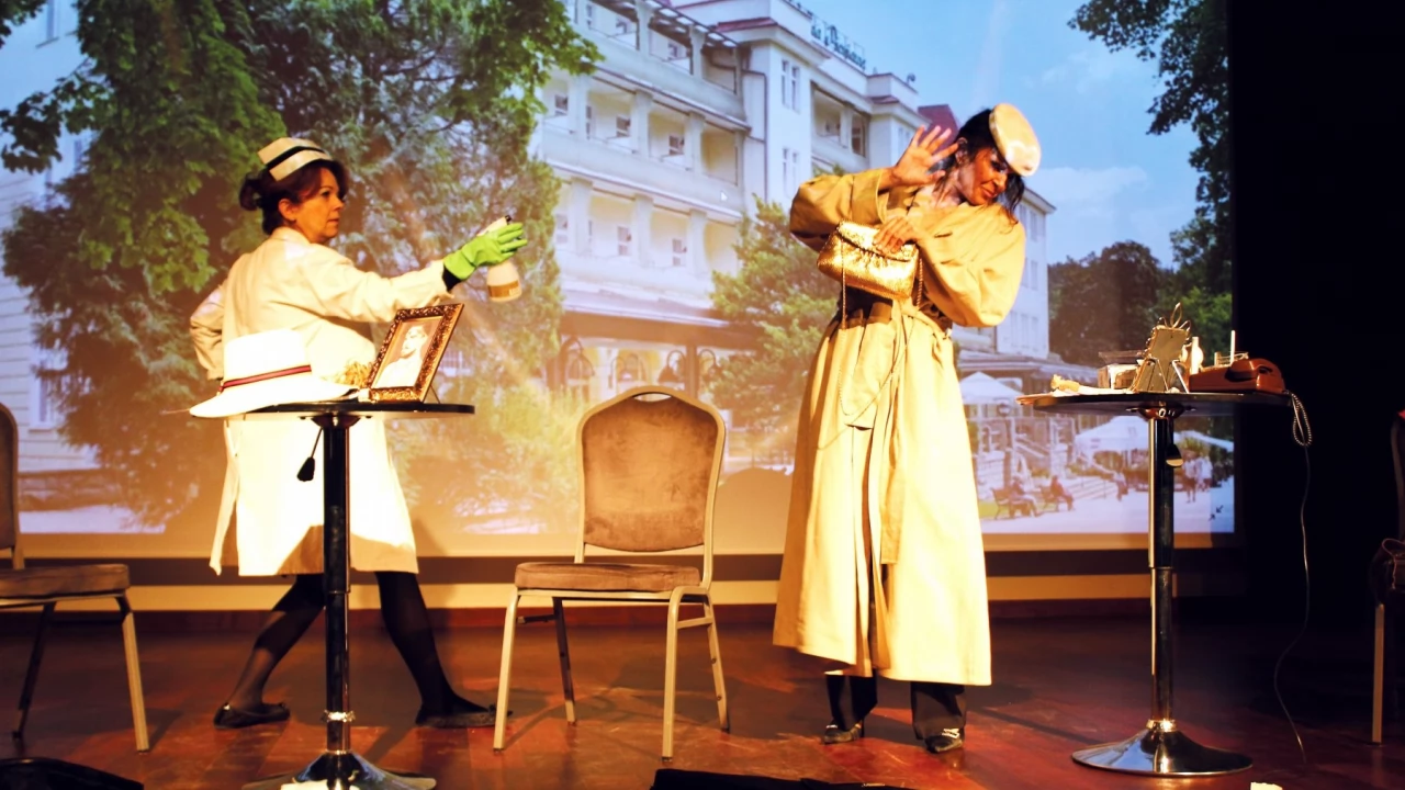 Upiór w sanatorium, czyli Nic na serio - spektakl