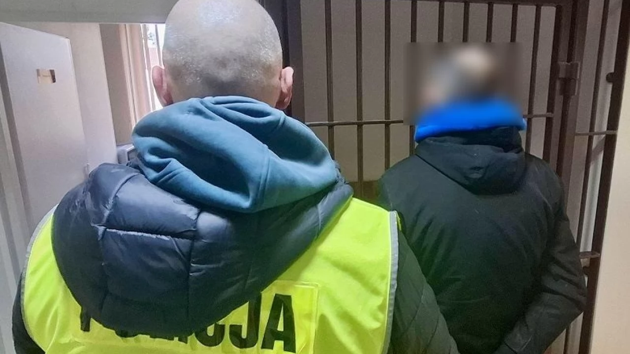 Uszkodzili elewację szkoły, bo "chcieli coś znaleźć" w styropianie