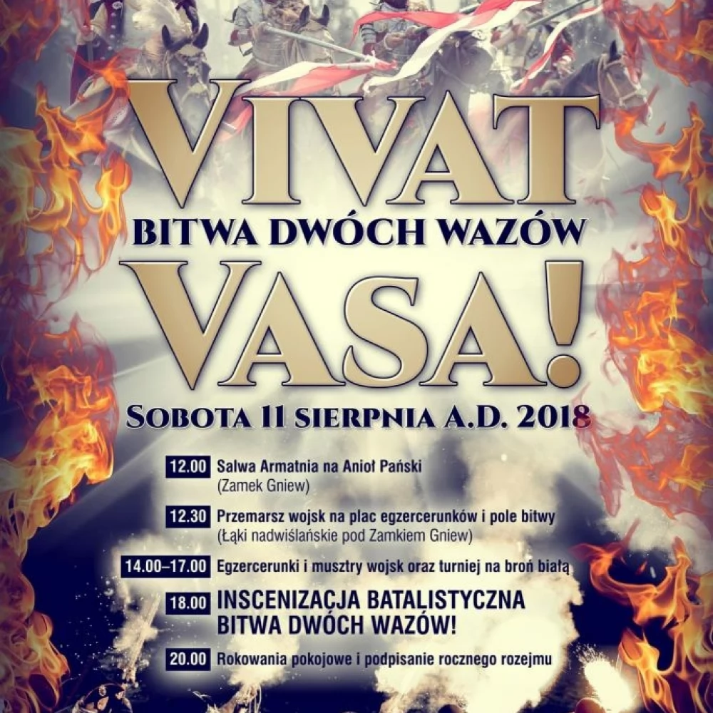 Vivat Vasa! Pod Gniewem wielka bitwa pomiędzy Szwedami a Polakami