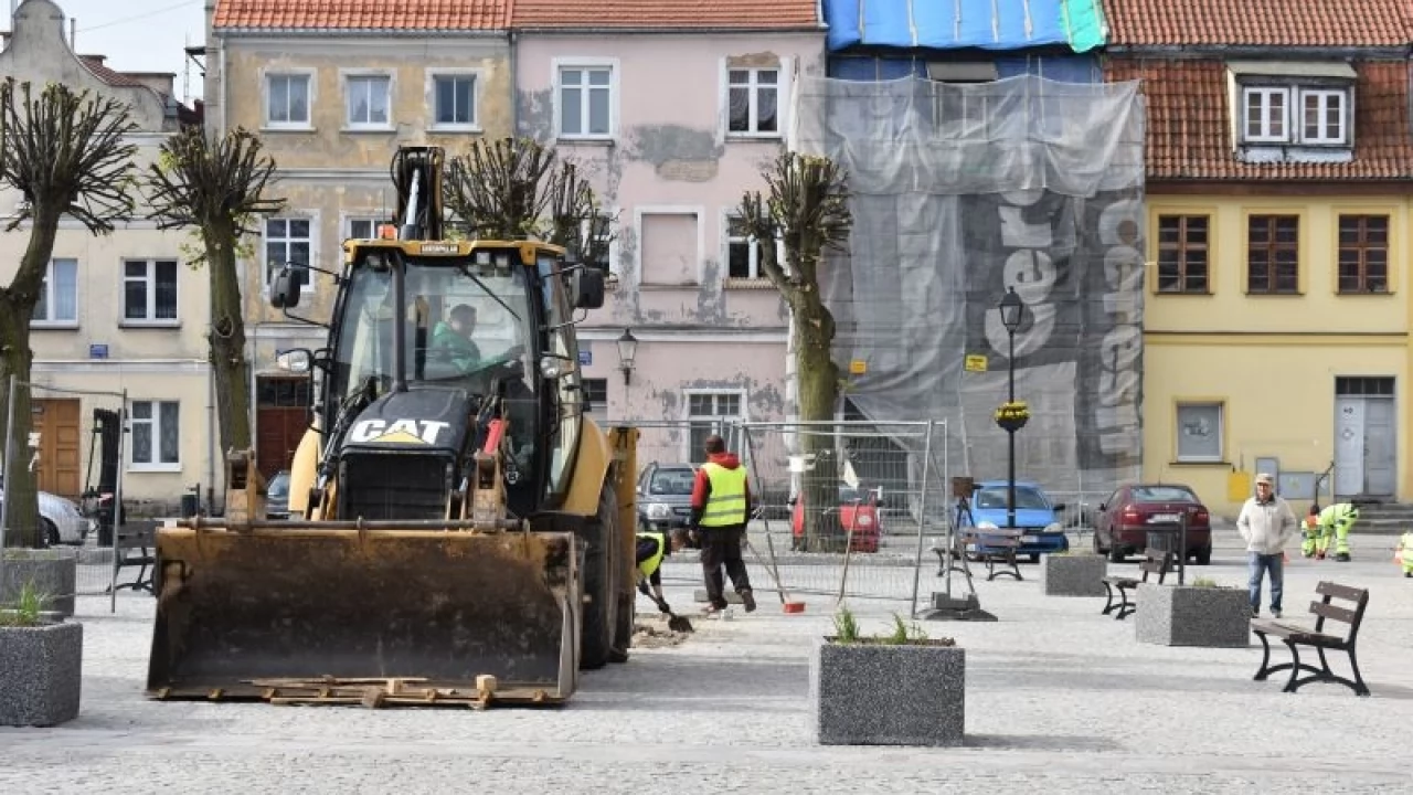 W Gniewie ruszyła budowa fontanny