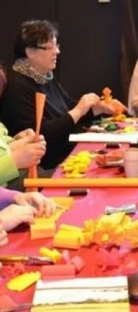 Wielkie malowanie, czyli pisanki, kraszanki i palmy w Ośrodku Kultury