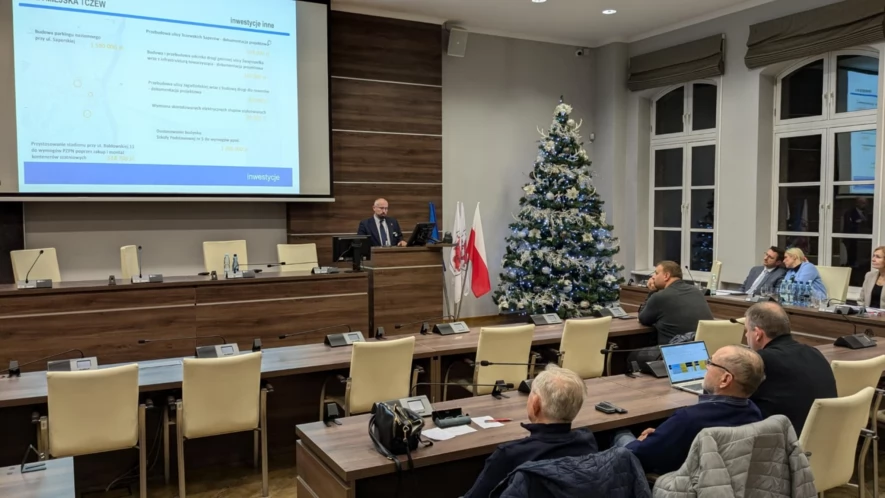 W ratuszu o budżecie Tczewa na 2025 rok