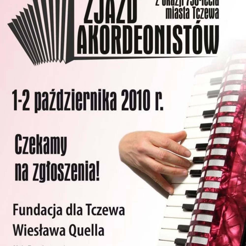 W Tczewie zabrzmią akoredeony - rusza dwudniowy "Zjazd Akordeonistów"