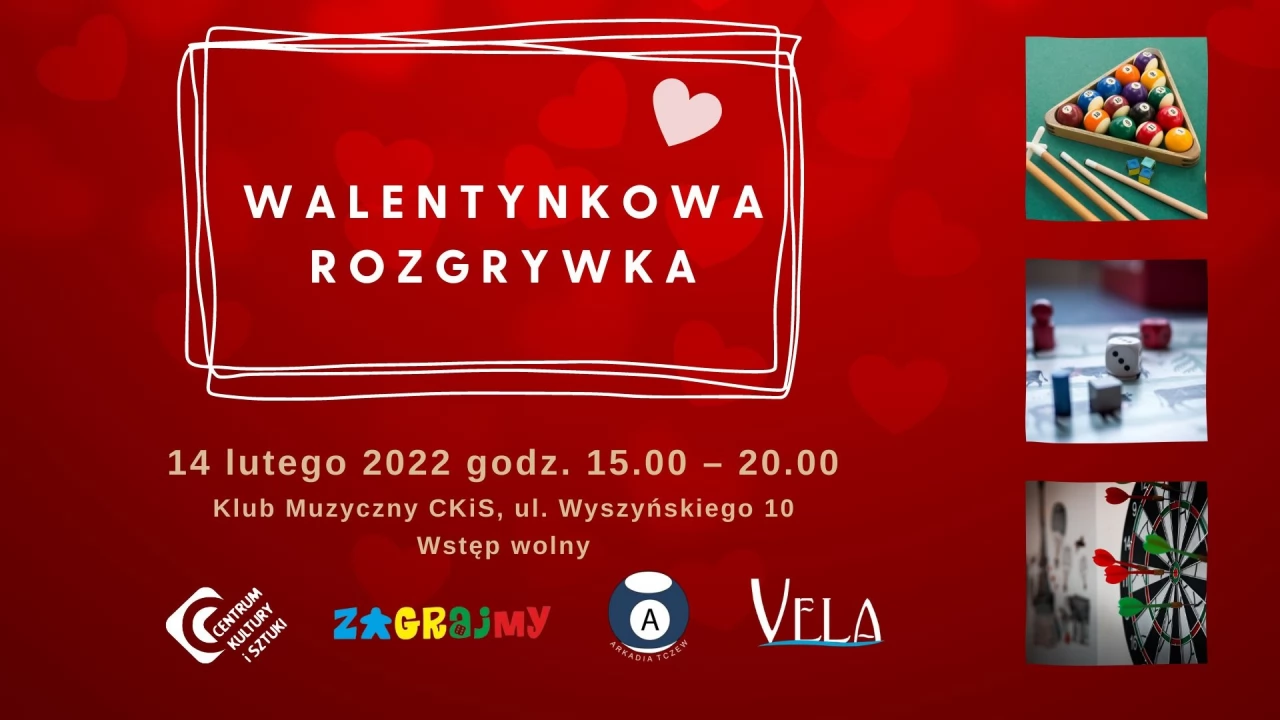 WALENTYNKOWA ROZGRYWKA - spotkanie dla miłośników gier planszowych i nie tylko