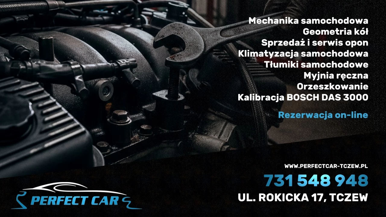 Warsztat samochodowy Tczew Perfect Car - mechanika, diagnostyka i serwis bez kompromisów