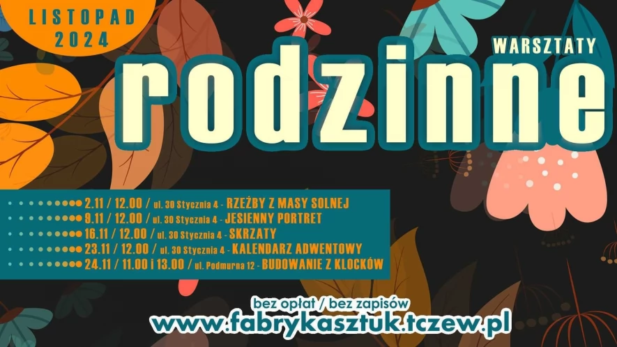 Warsztaty rodzinne w Fabryce Sztuk