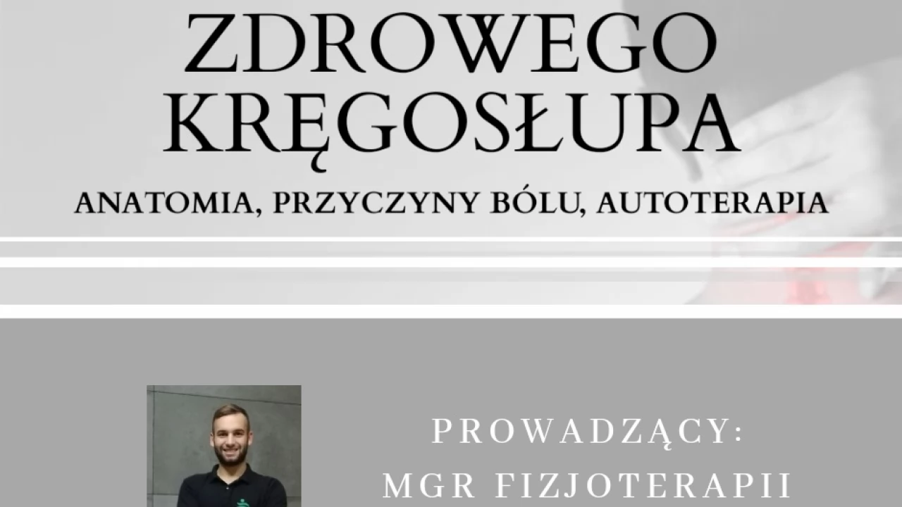 Warsztaty zdrowy kręgosłup w Rokitkipark