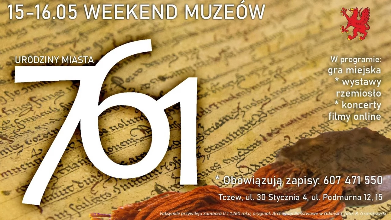 Weekend muzeów pod hasłem 761