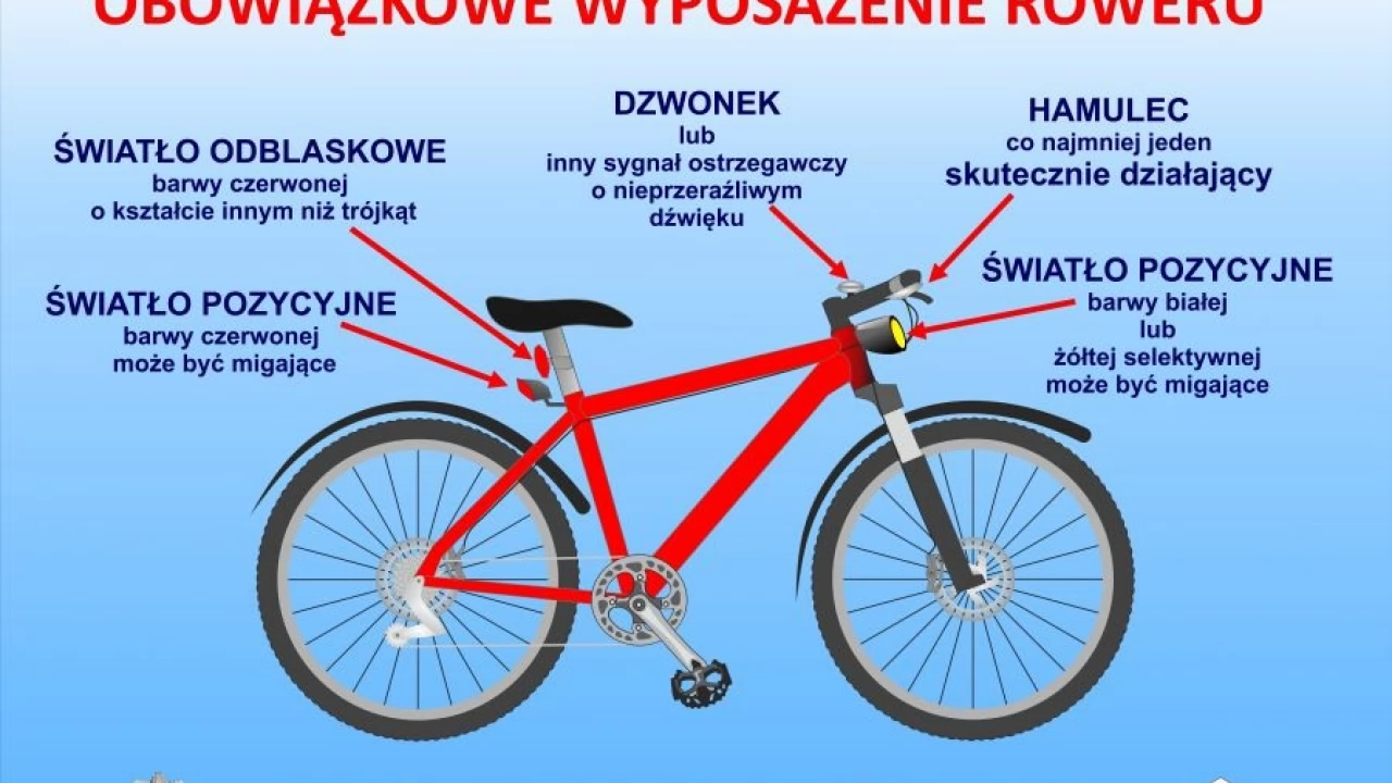 Weekend na rowerze? Tczewska policja przypomina, co musi mieć jednoślad