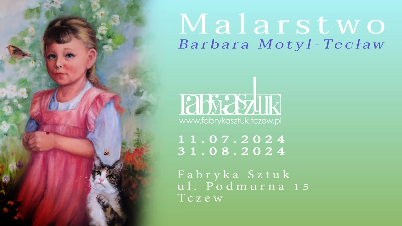 Wernisaż wystawy malarstwa Barbary Motyl - Tecław