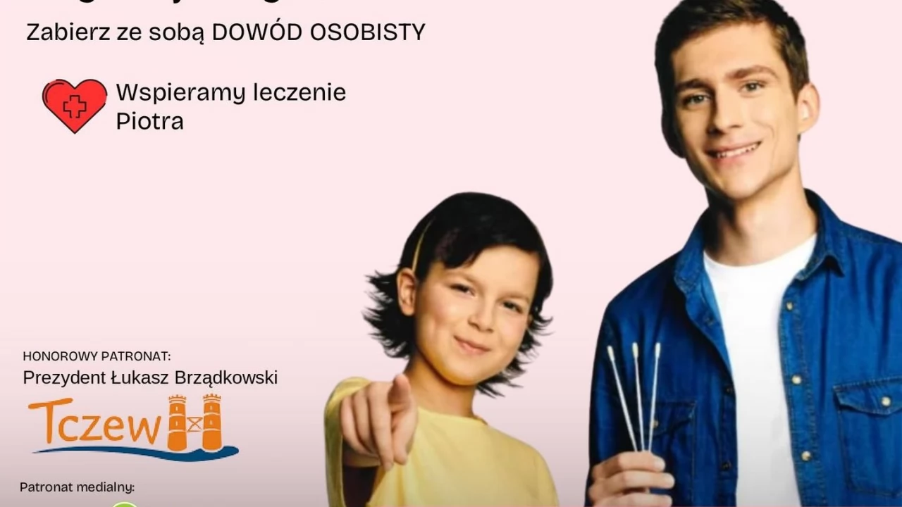 Wielka akcja rejestracji dawców szpiku w Tczewie!