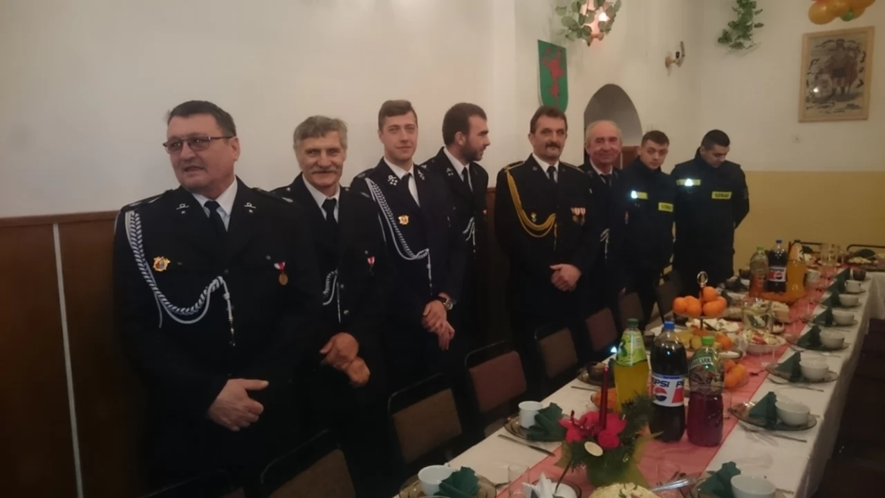 Wigilia strażaków OSP