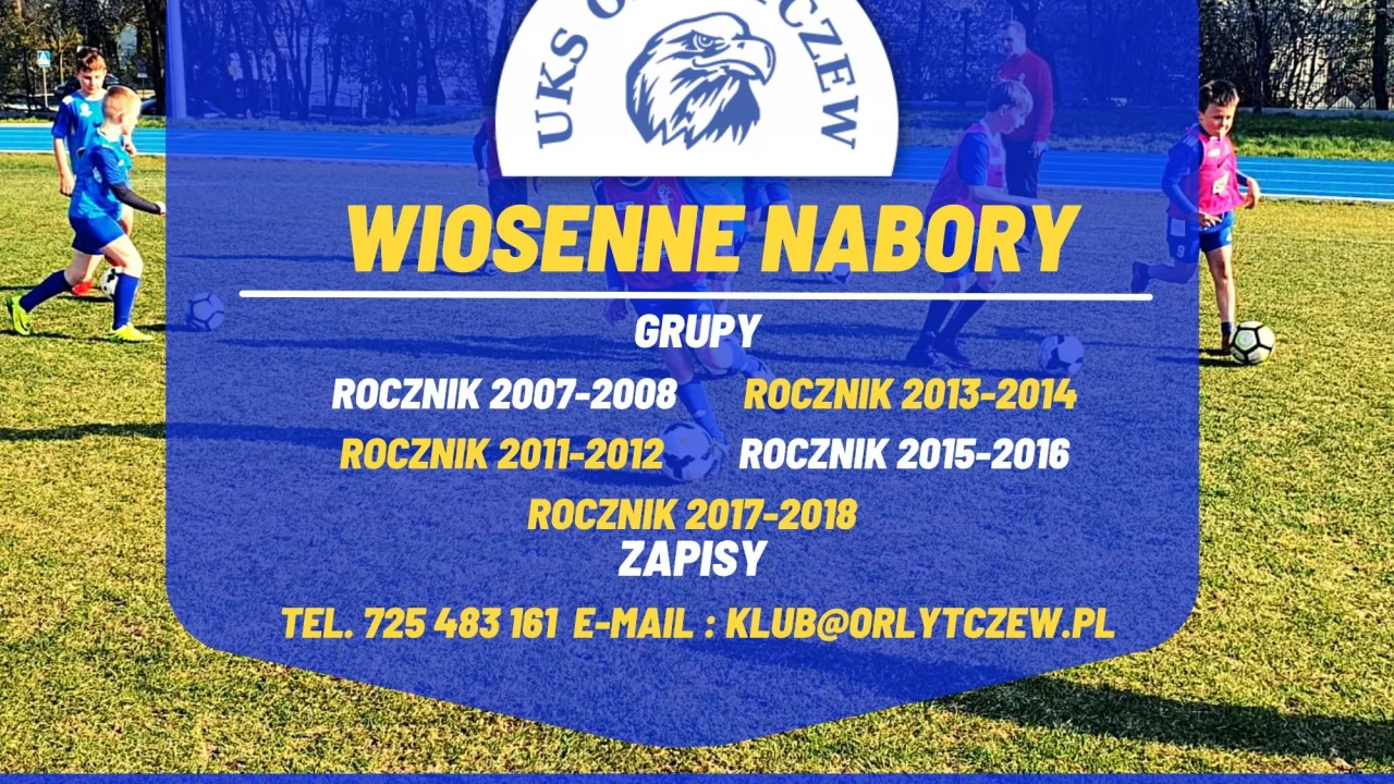 Wiosenne nabory w UKS Orły Tczew