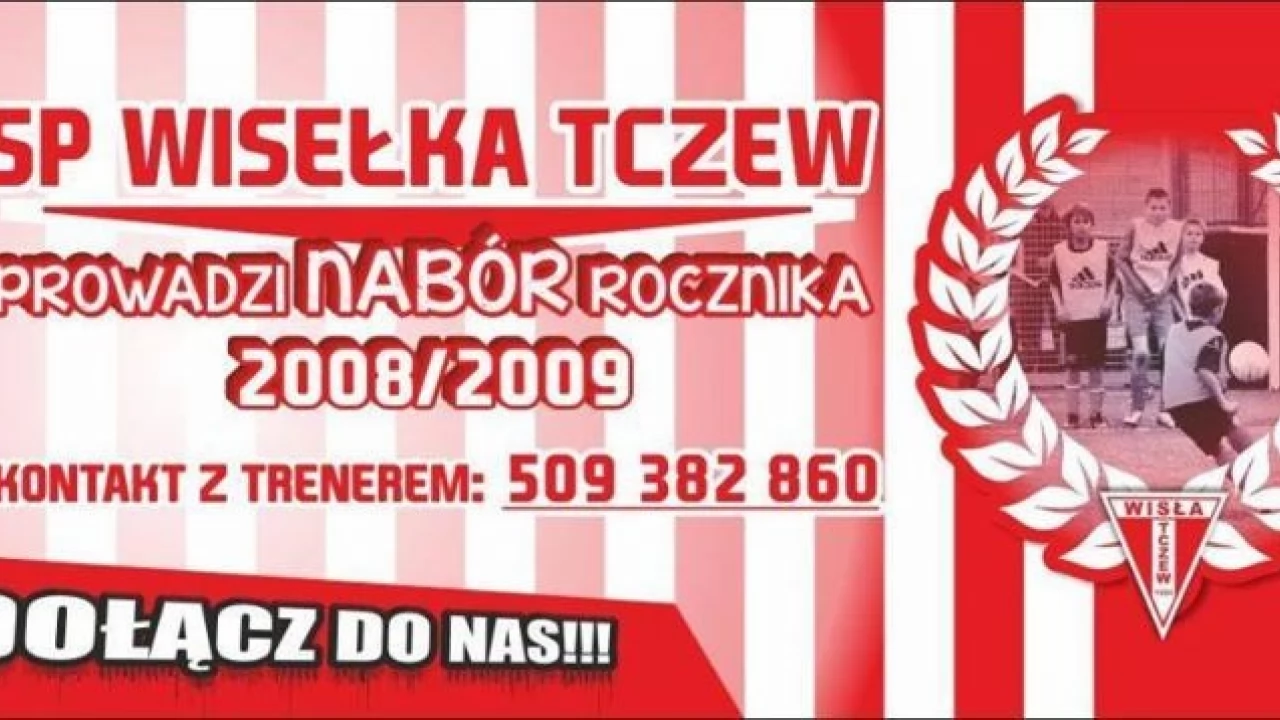 Wisła Tczew wznawia szkolenie młodzieży
