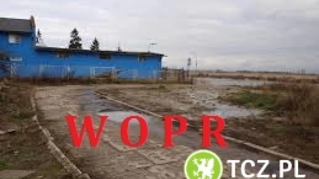 Woprowcy z Tczewa uzbrajają działkę przy Ul.: Nadbrzeżnej 16
