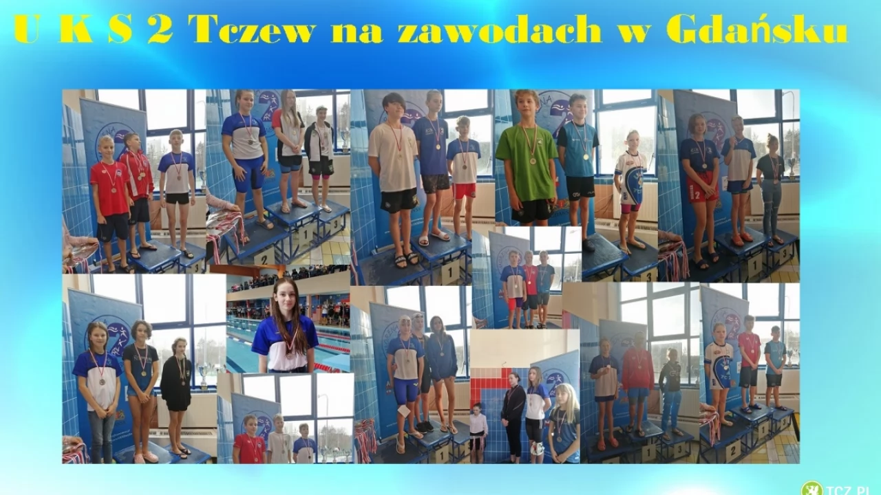 Worek medali dla UKS 2 Tczew