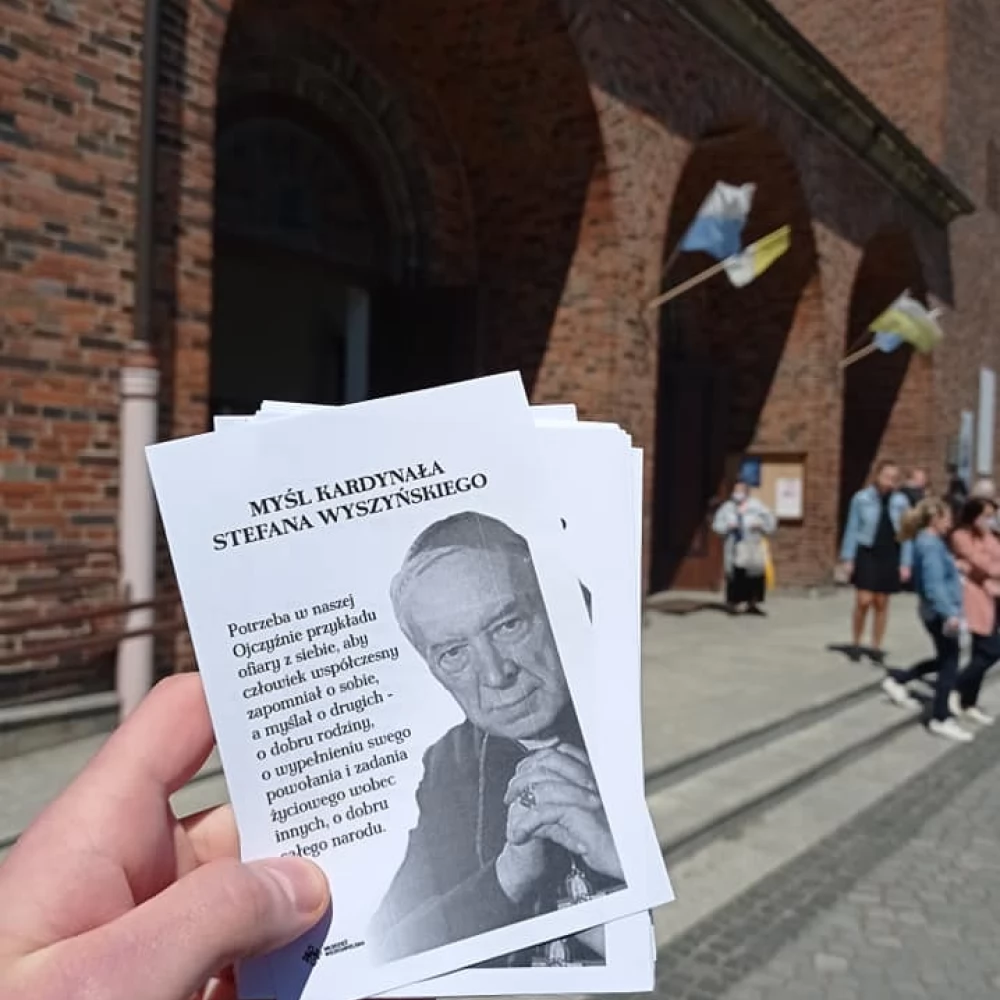 Wszechpolacy rozdawali ulotki