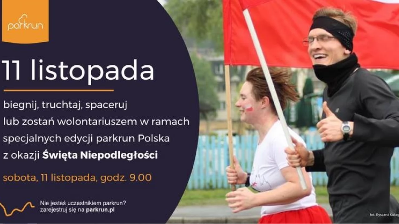 Wyjątkowy parkrun na Święto Niepodległości