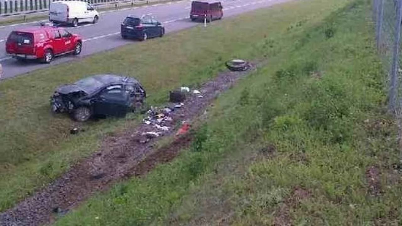 Wypadek na A1