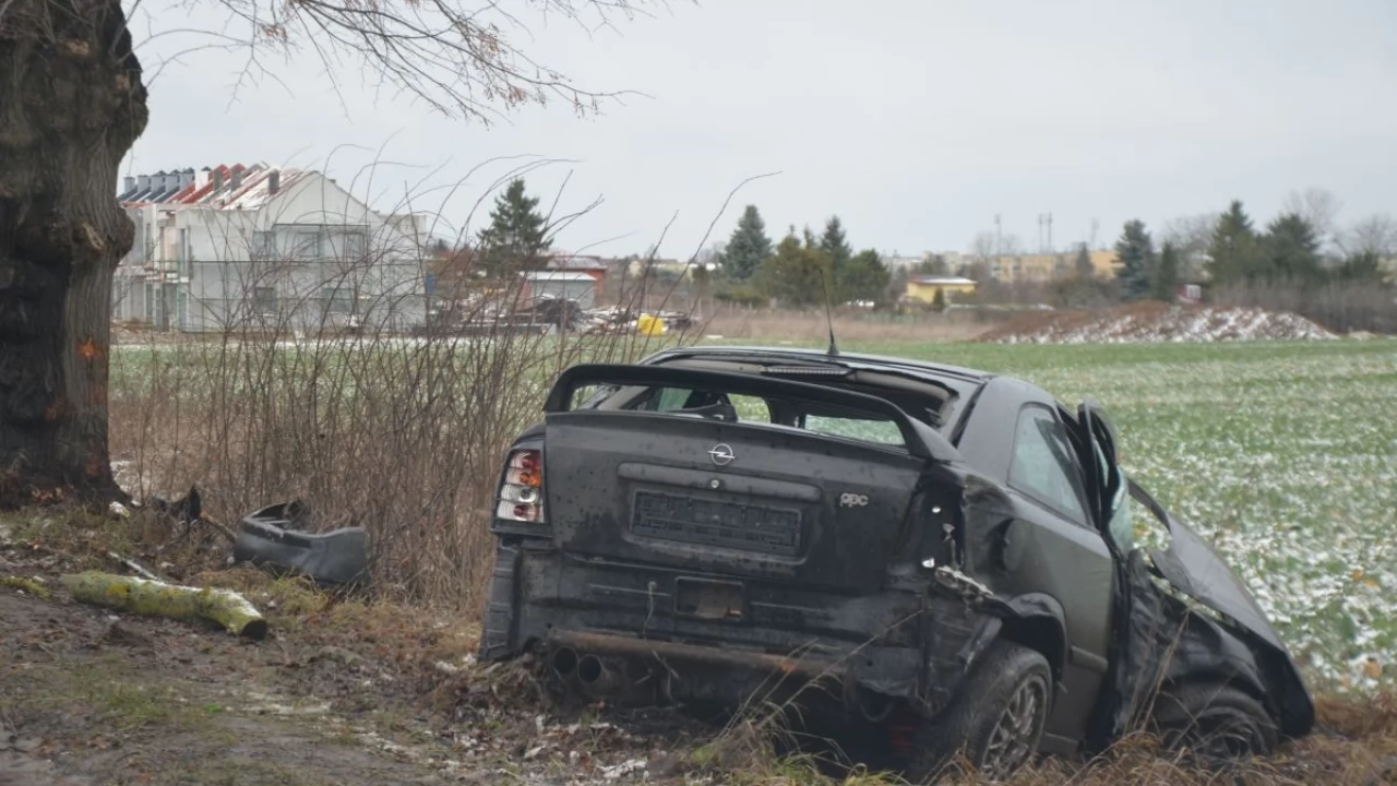Wypadek na Bałdowskiej - dwie osoby poszkodowane