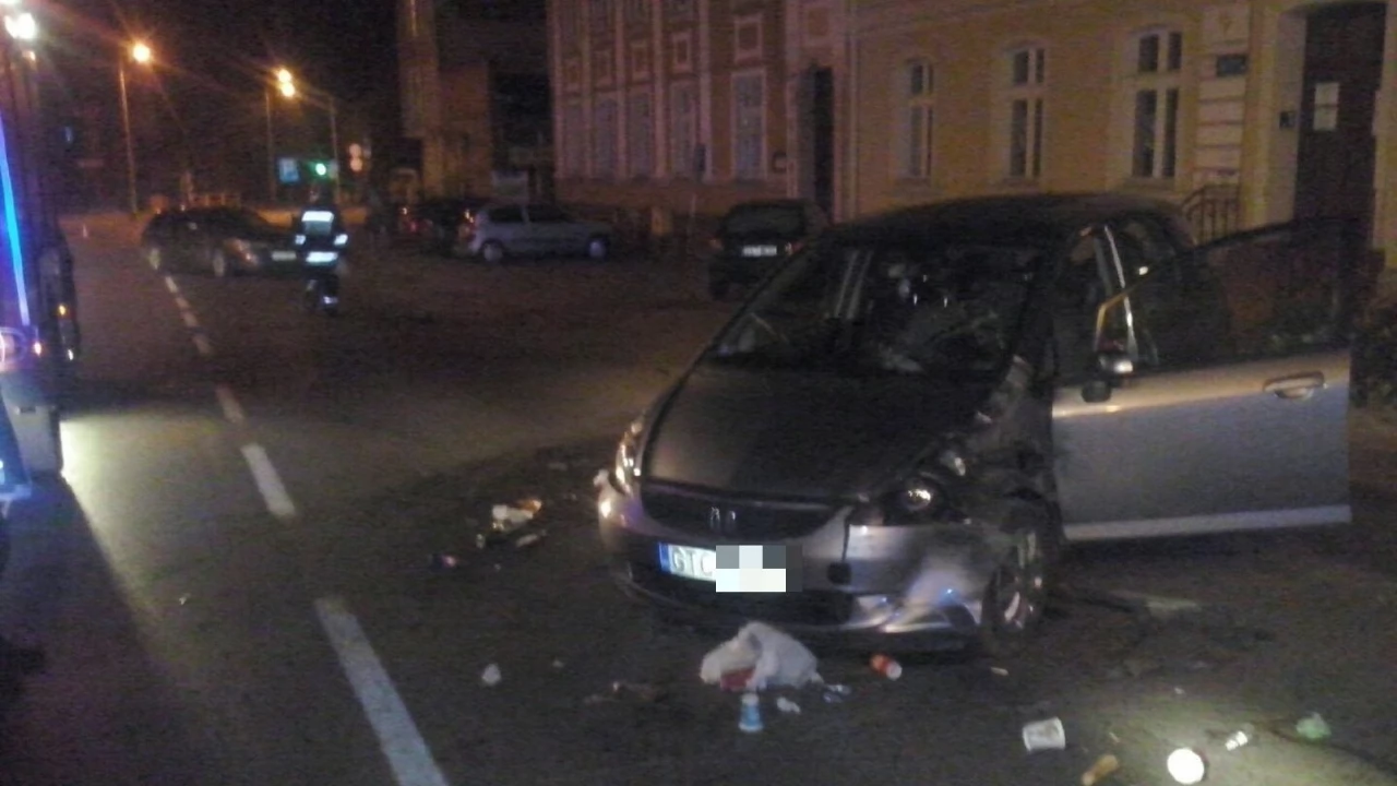 Wypadek na ulicy Obrońców Westerplatte