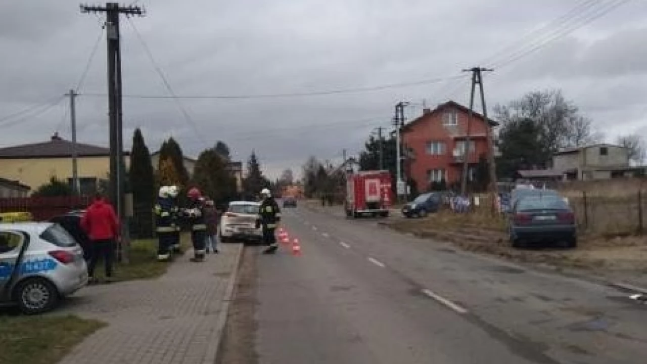 Wypadek w Subkowach. Jedna osoba poszkodowana