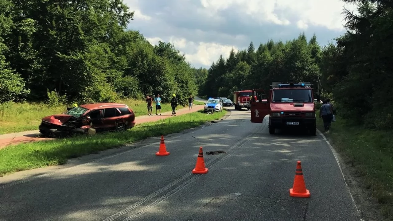 Wypadki, kolizje... 44 strażackie interwencje