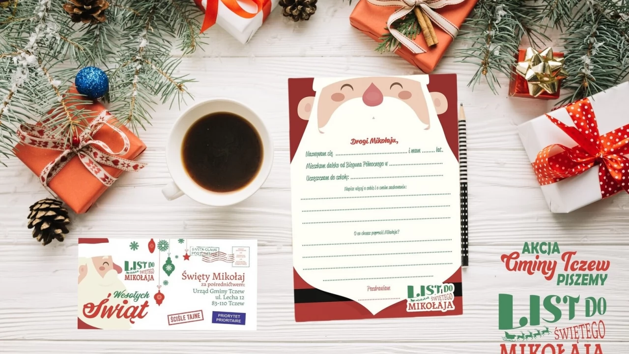 Wyślą listy do świętego Mikołaja