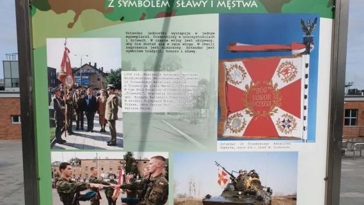 Wystawa plenerowa o wojskowości