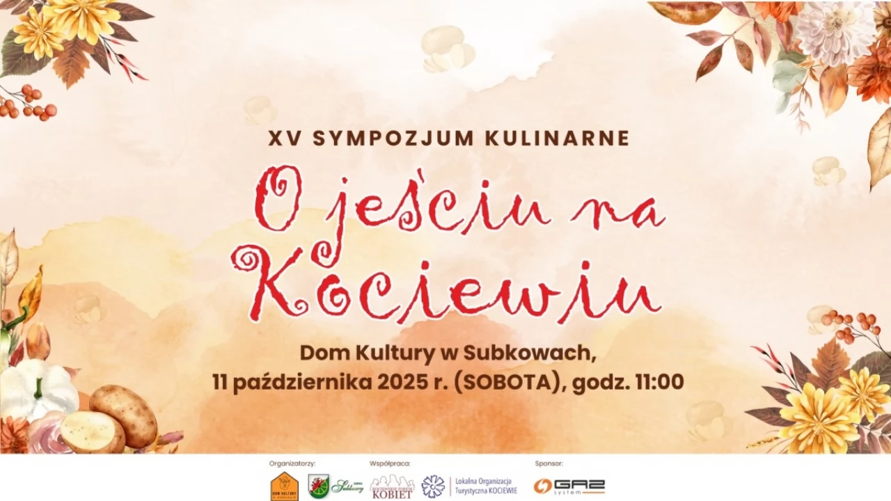 XV Sympozjum Kulinarne "O jeściu na Kociewiu" już tuż tuż