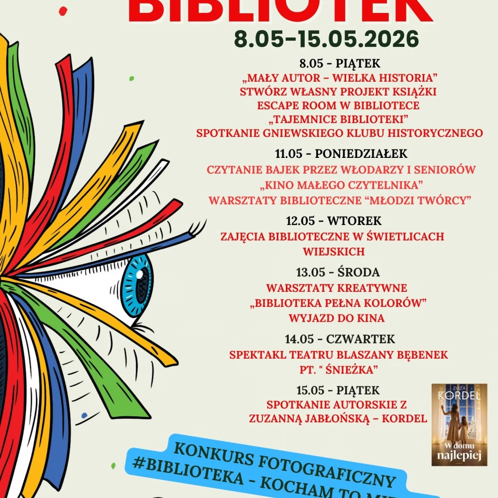 XXIII Ogólnopolski Tydzień Bibliotek w Gniewie