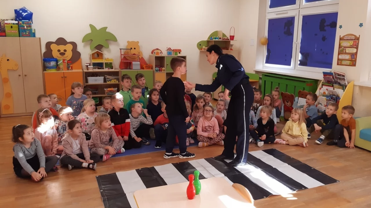 Z przedszkolakami o bezpieczeństwie
