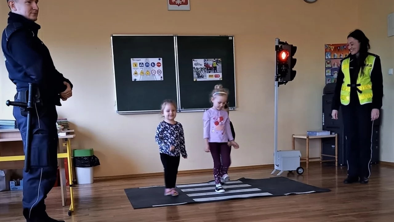 Z przedszkolakami o bezpieczeństwie