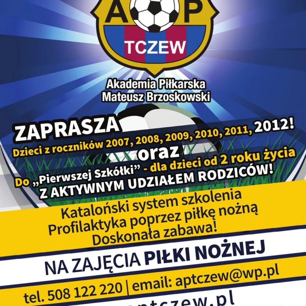 Zajęcia piłki nożnej - AP Tczew!