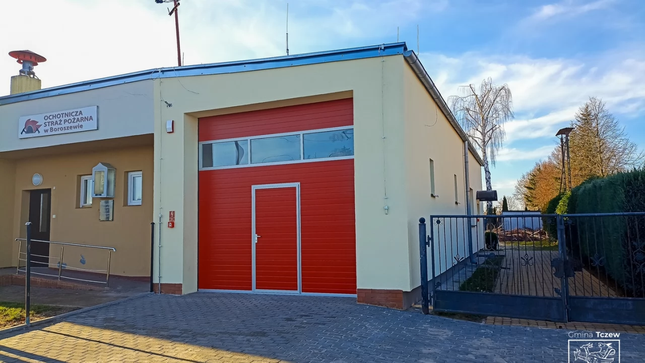 Zakończono przebudowę i remont remizy OSP w Boroszewie