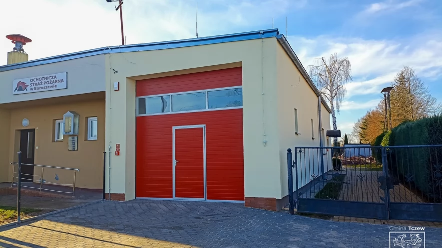 Zakończono przebudowę i remont remizy OSP w Boroszewie