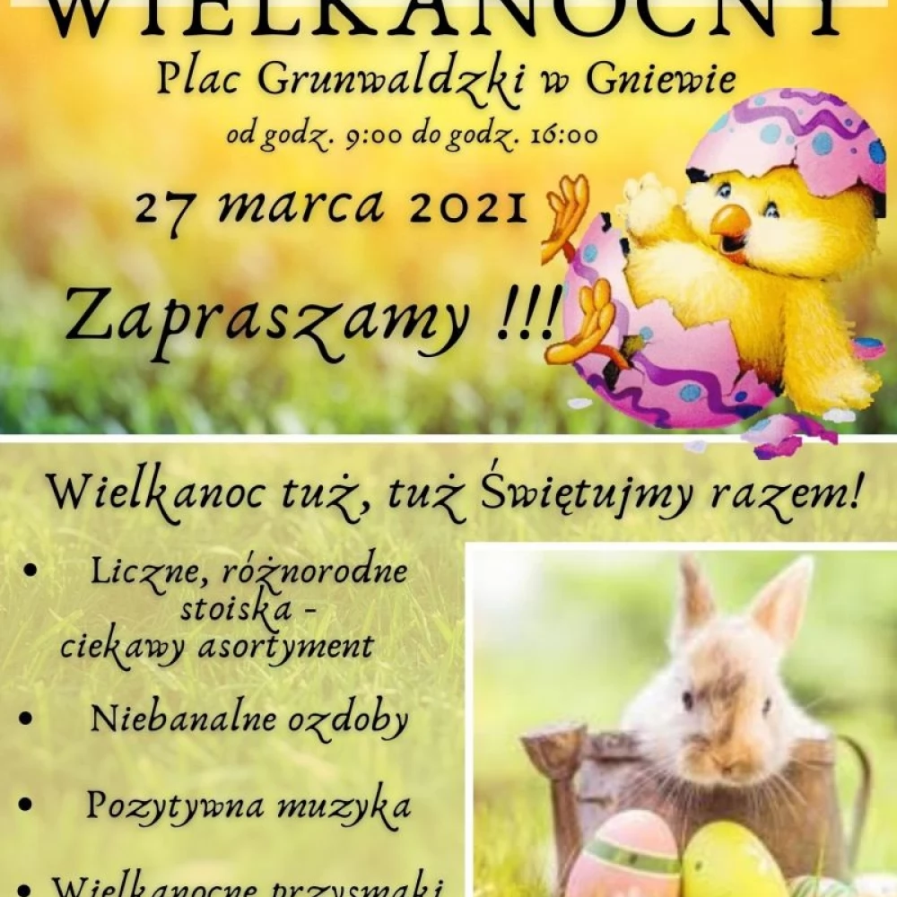 Zapraszają na Jarmark Wielkanocny