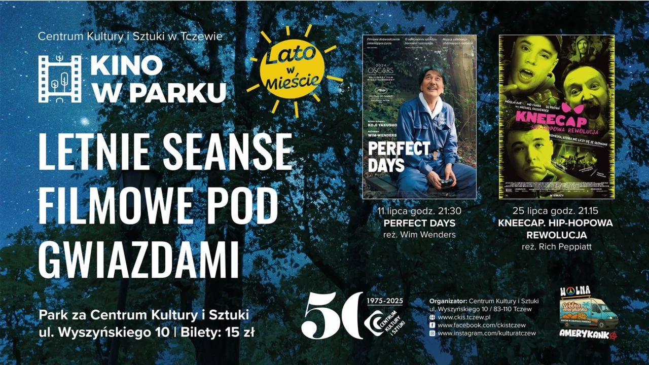 Zapraszamy na letnie seanse Kina w Parku!